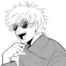 Стикер Satoru Gojo Jujutsu Kaisen