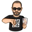 Стикер AllinPokerMoscow