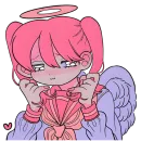 Стикер Ангел & Демон