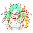 Стикер Ангел Николь