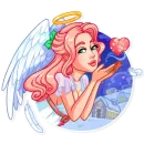 Стикер Christmas Angel