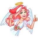 Стикер Christmas Angel