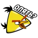 Стикер Angry Birds in Russia