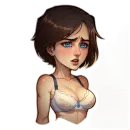 Стикер Anime Arts 18+