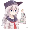 Стикер Аниме пиво