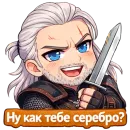 Стикер The Witcher 3