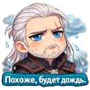 Стикер The Witcher 3