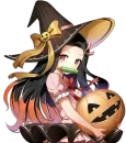 Стикер Anime Halloween