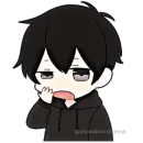 Стикер ANIME BOY