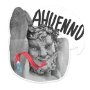 Стикер Античность и Девушки