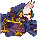 Стикер Анубис Инпу без текста