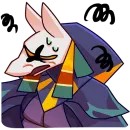 Стикер Анубис Инпу без текста