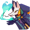 Стикер Анубис Инпу без текста