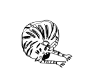 Стикер Anxious Tigers