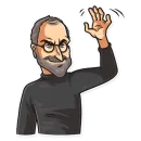 Стикер Steve Jobs