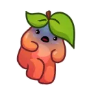 Стикер Applepeach dude