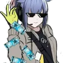 Стикер Arknights cursed meme