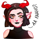 Стикер Асмодея