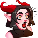 Стикер Асмодея