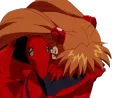 Стикер A lot of Asuka (Evangelion)