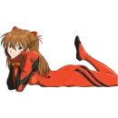 Стикер A lot of Asuka (Evangelion)