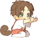 Стикер Eren and Levi