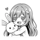 Стикер Asuna Chan