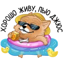 Стикер Шпиц Афина