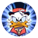 Стикер Uncle Scrooge