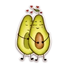 Стикер avocado