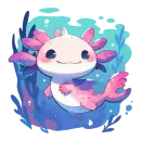 Стикер Axolotl