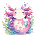 Стикер Axolotl