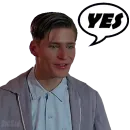 Стикер BACK TO THE FUTURE