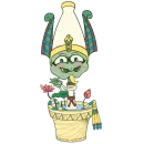 Стикер Baby lotus Osiris