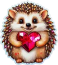 Стикер BigHearts