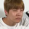 Стикер BTS's Derp Face