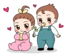 Стикер Baby Couple