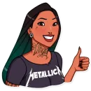 Стикер Badass Disney