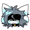 Стикер Temmie balls mewmon