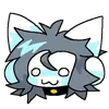 Стикер Temmie balls mewmon