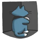 Стикер Bandit the cat