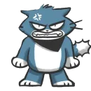 Стикер Bandit the cat