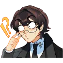 Стикер Батлер в отпуске