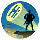 Стикер Silver Age Batman