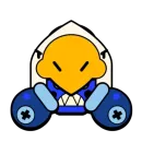 Стикер Brawl Stars PS Make