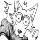 Стикер Beastars Reaction Pic