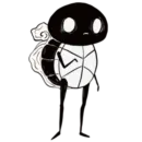 Стикер Behemot_crta_stvari