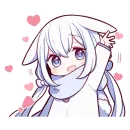 Белая зайка