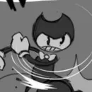Стикер Bendy