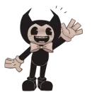 Стикер Bendy